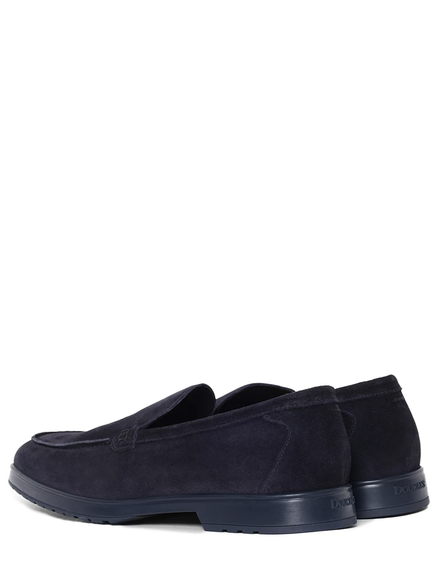 Лоферы замшевые