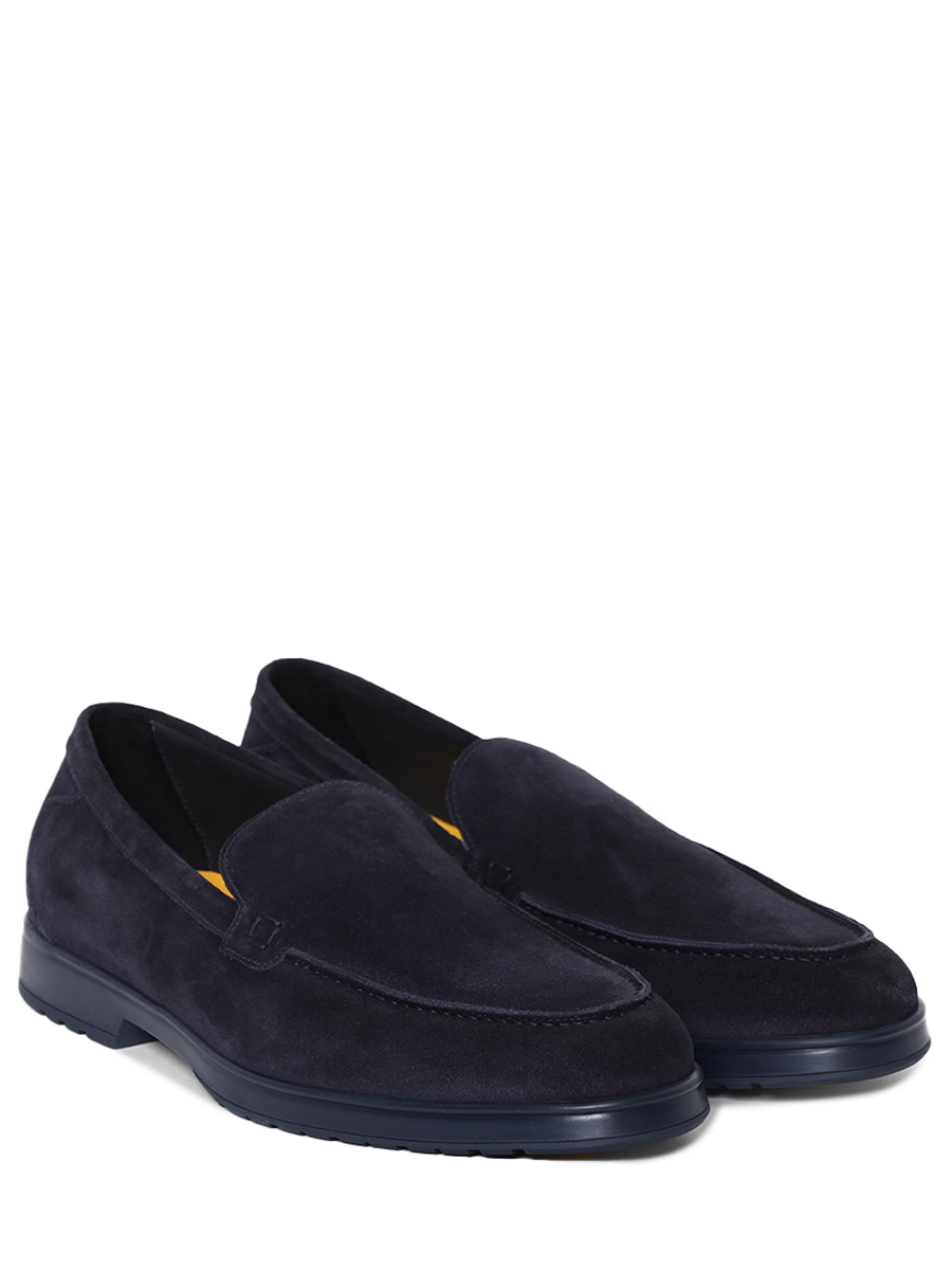 Лоферы замшевые