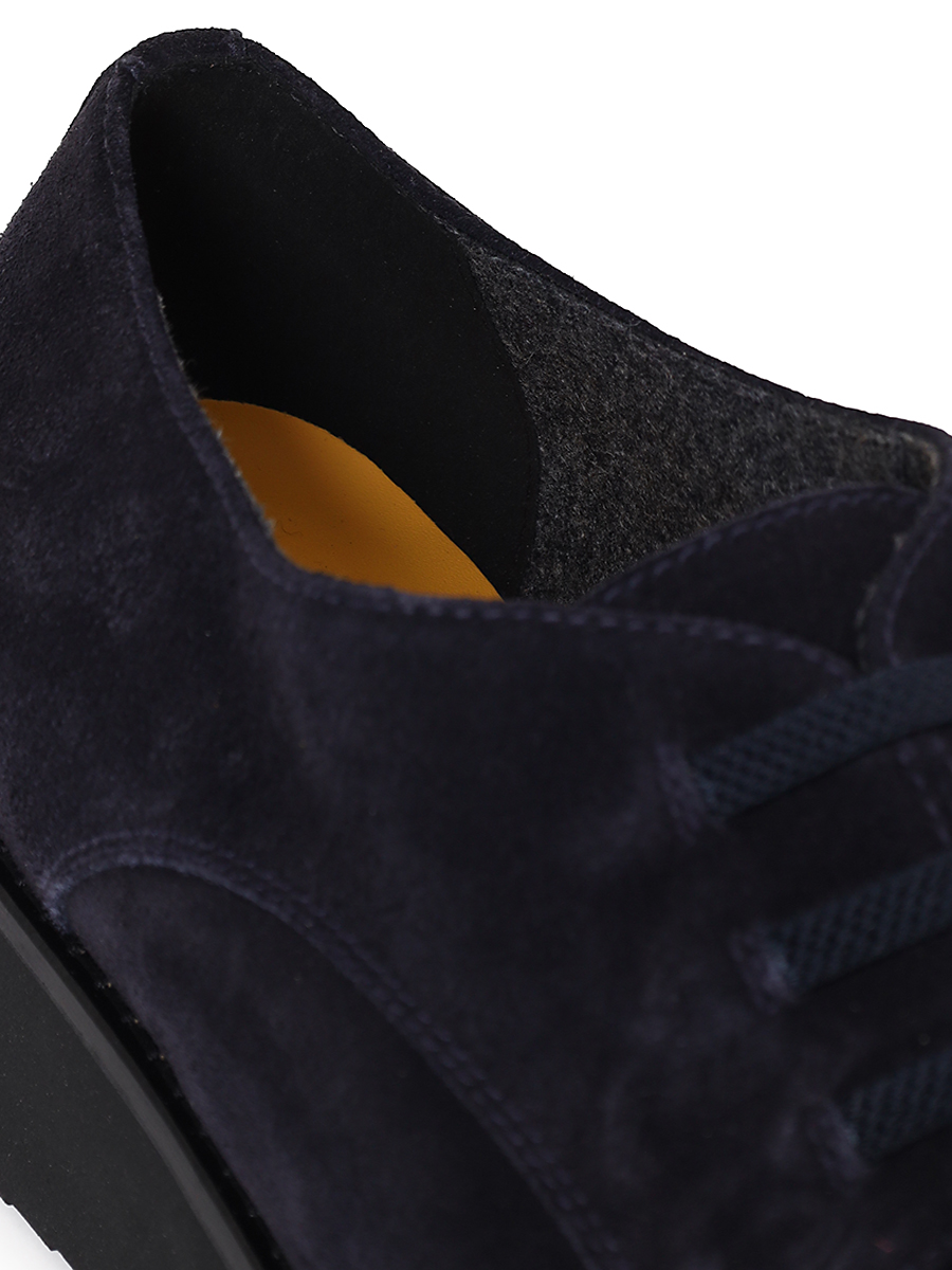 Дерби замшевые на байке