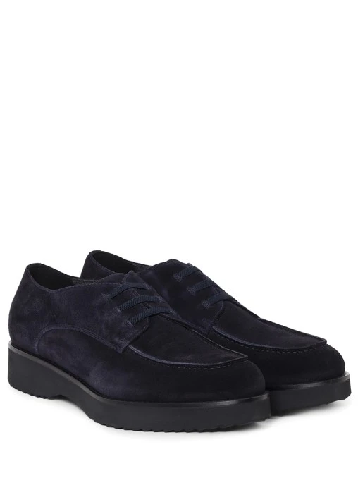 Дерби замшевые на байке DOUCAL`S