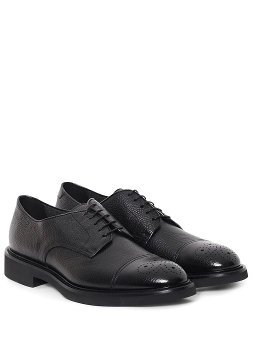 Дерби кожаные на байке DOUCAL`S