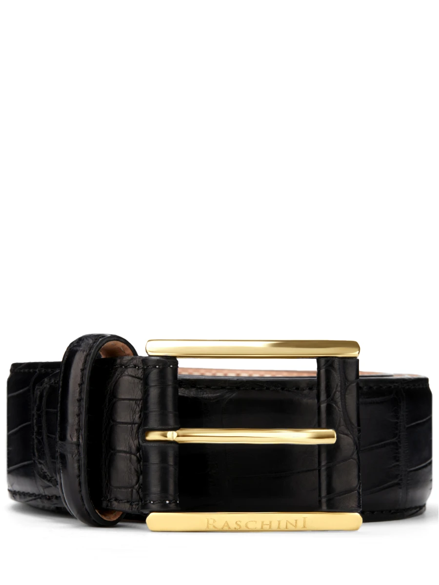 Ремень из кожи крокодила