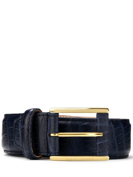 Ремень из кожи крокодила RASCHINI