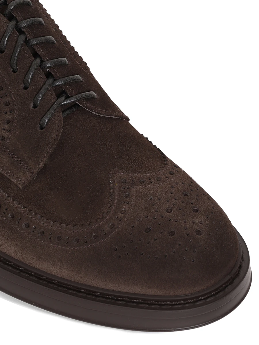 Броги замшевые