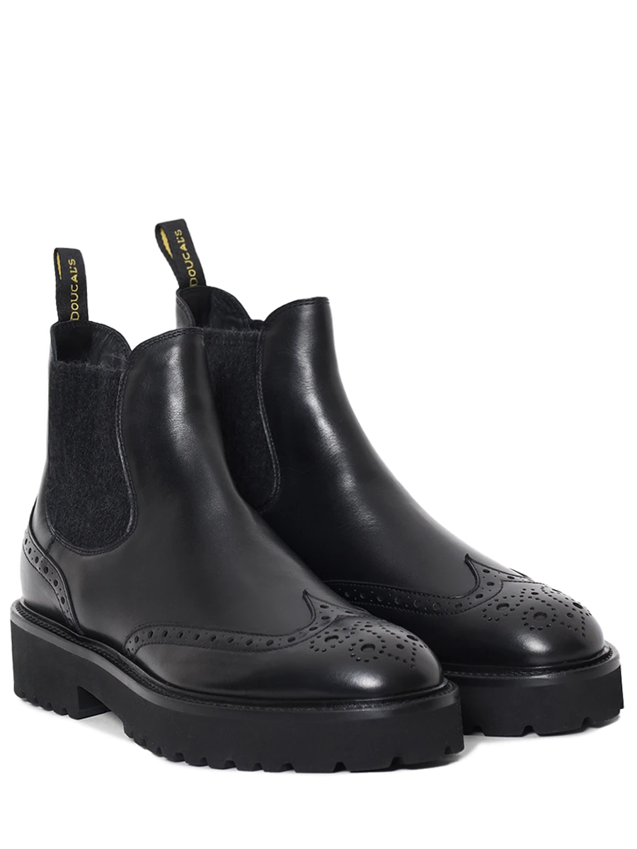 Челси кожаные на меху