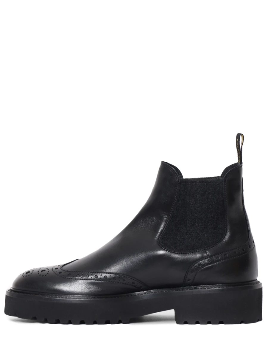 Челси кожаные на меху