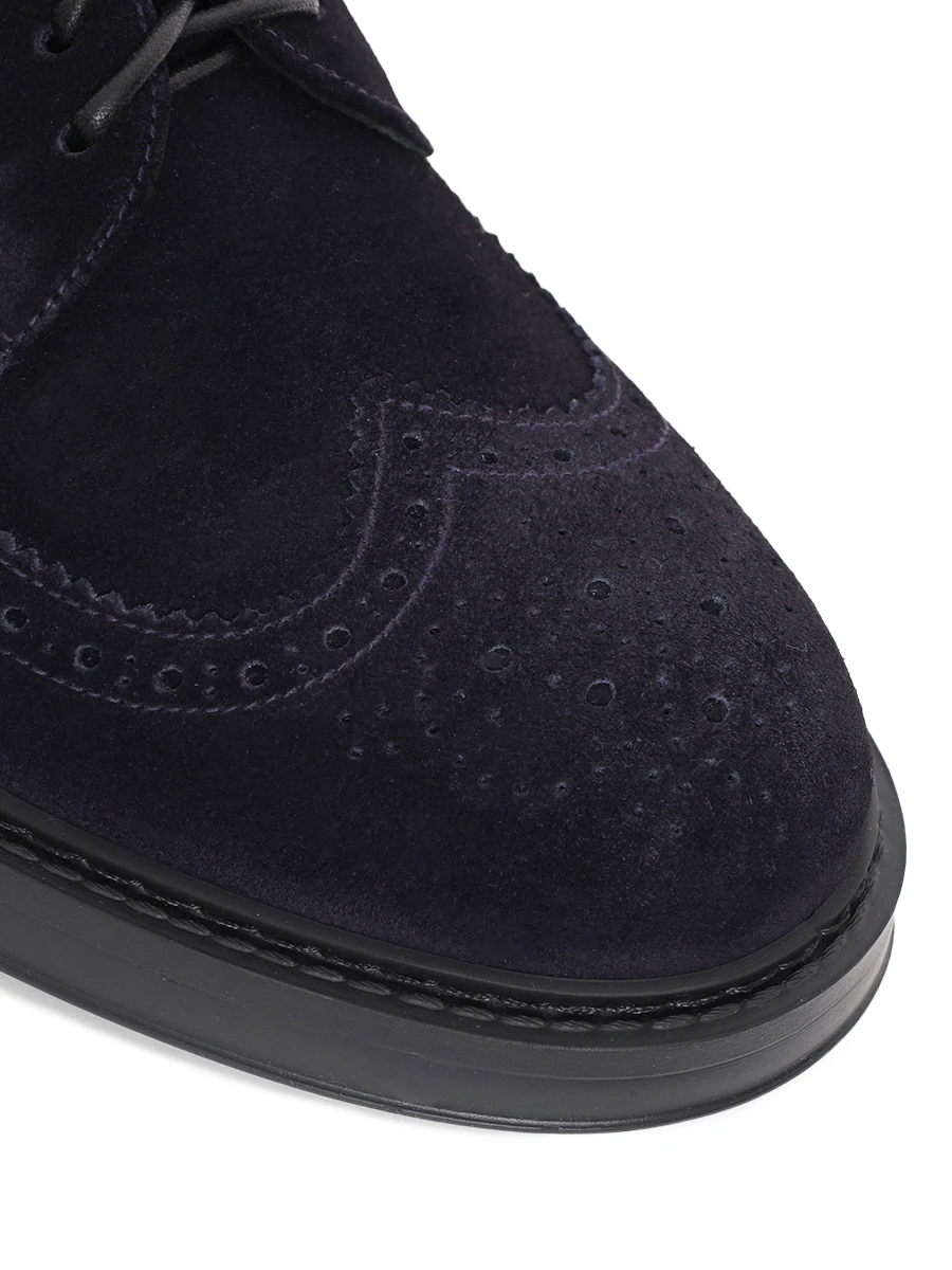 Броги замшевые