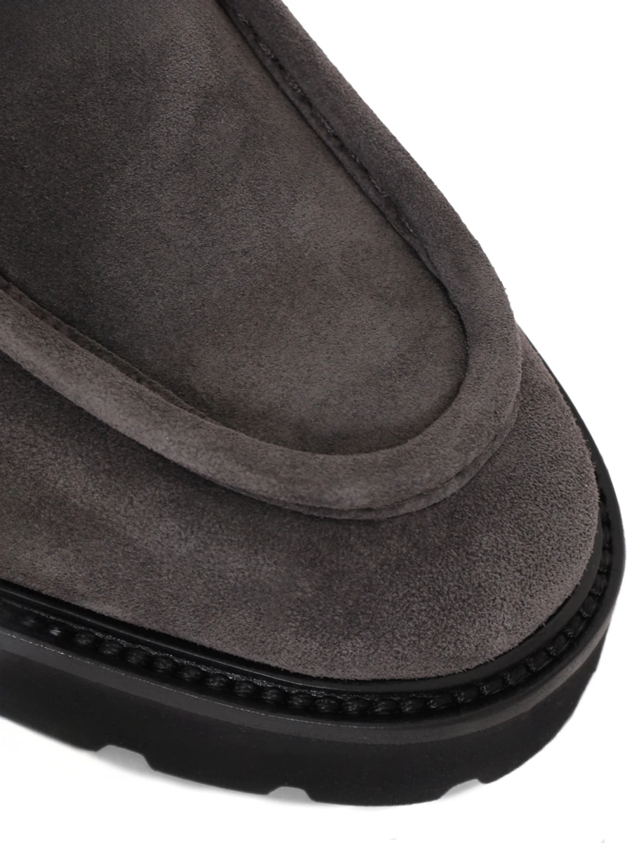 Ботинки замшевые на меху