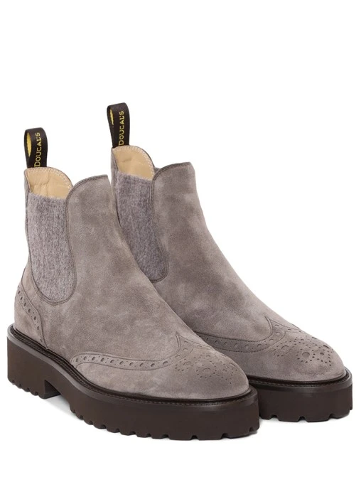 Челси замшевые на меху DOUCAL`S