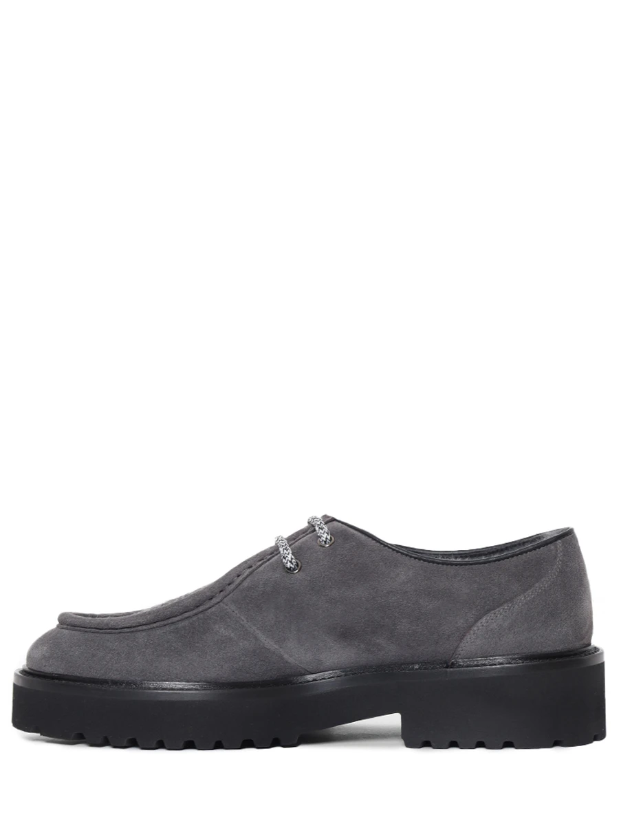 Дерби замшевые на меху