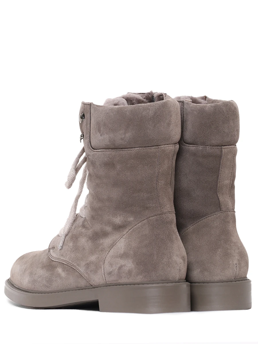 Ботинки замшевые на меху