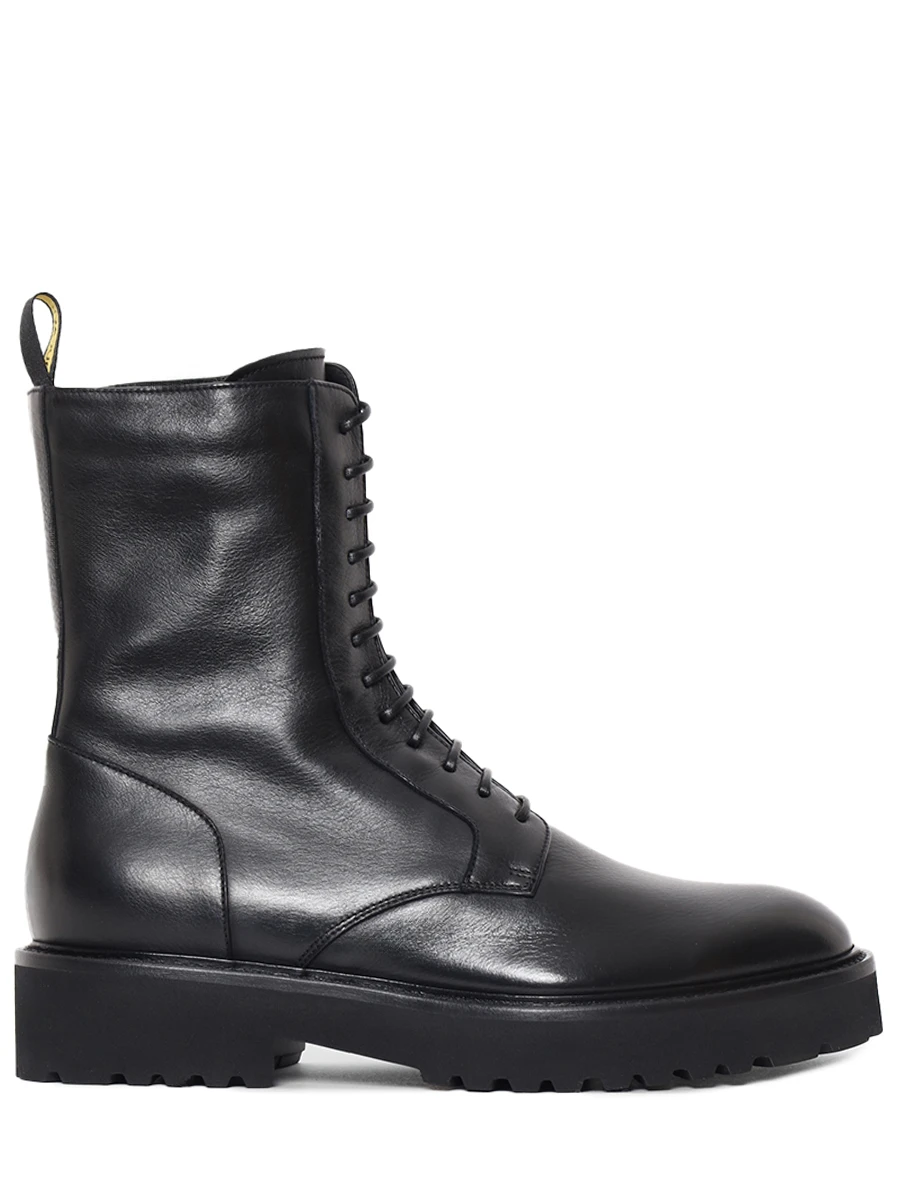 Ботинки кожаные на меху