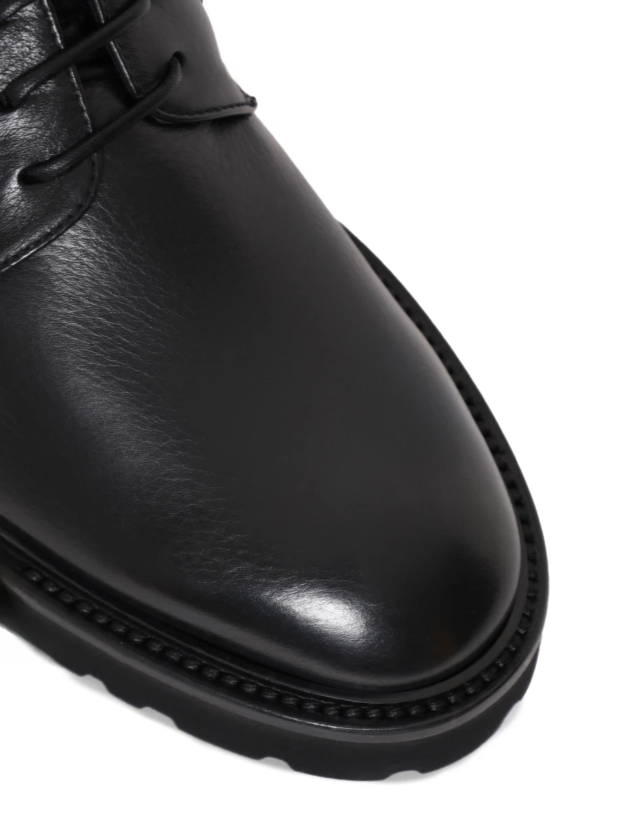 Ботинки кожаные на меху