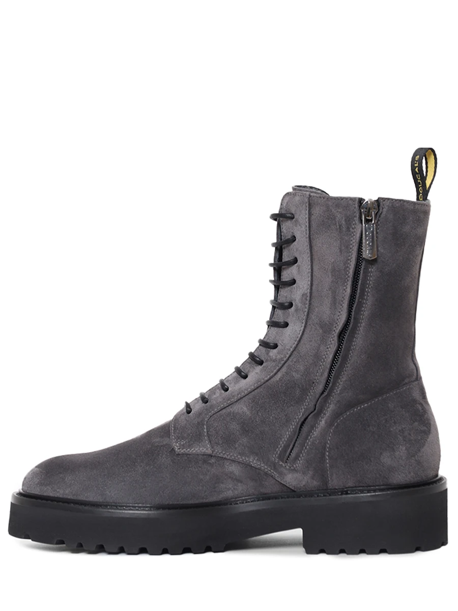 Ботинки замшевые на меху