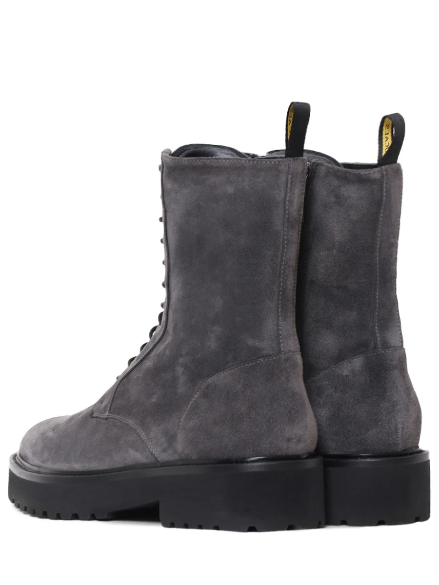 Ботинки замшевые на меху