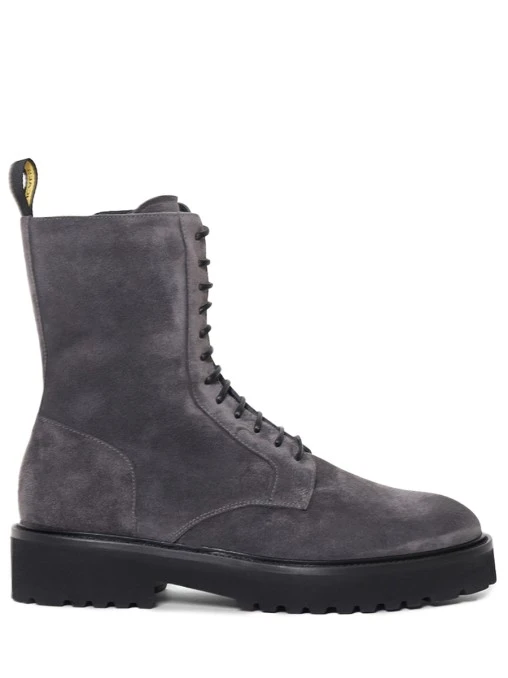 Ботинки замшевые на меху DOUCAL`S