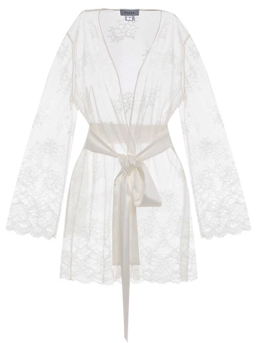 Халат кружевной