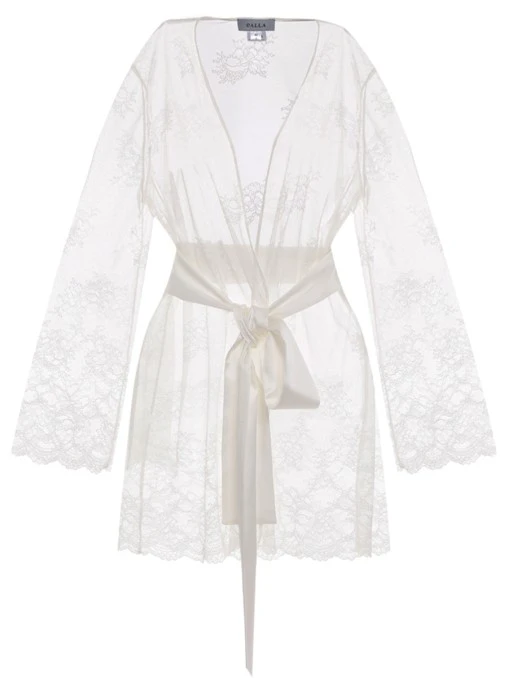 Халат кружевной C.ALLA