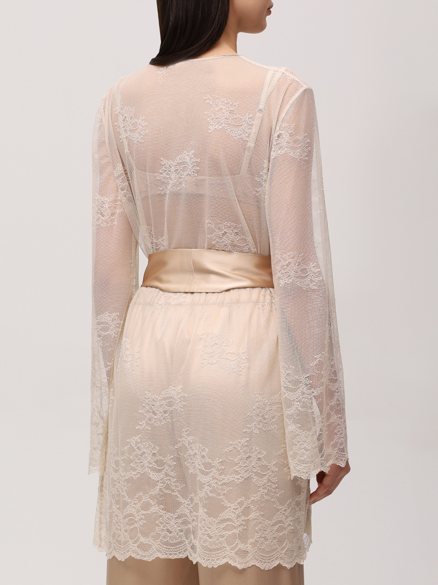 Халат кружевной