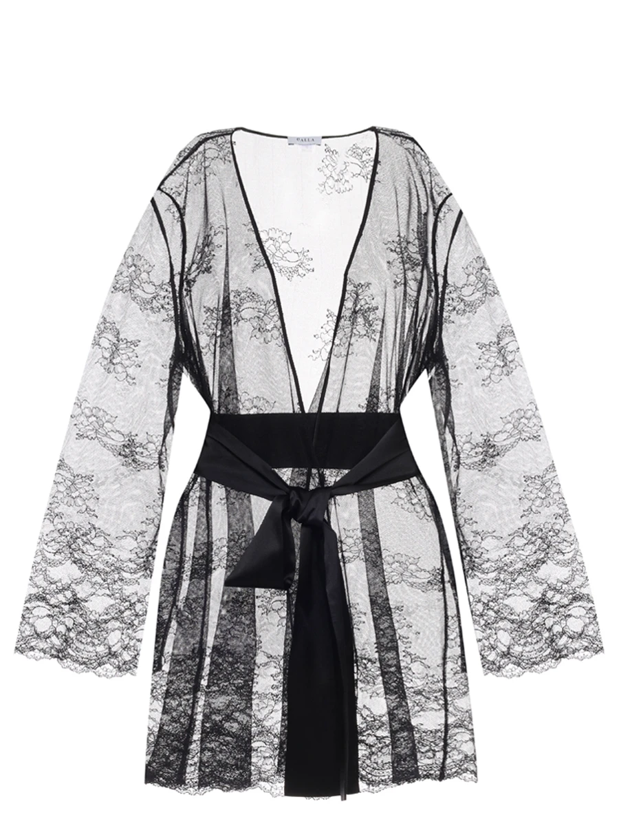 Халат кружевной