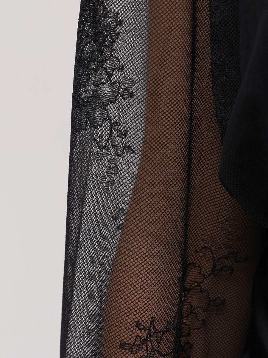 Халат кружевной