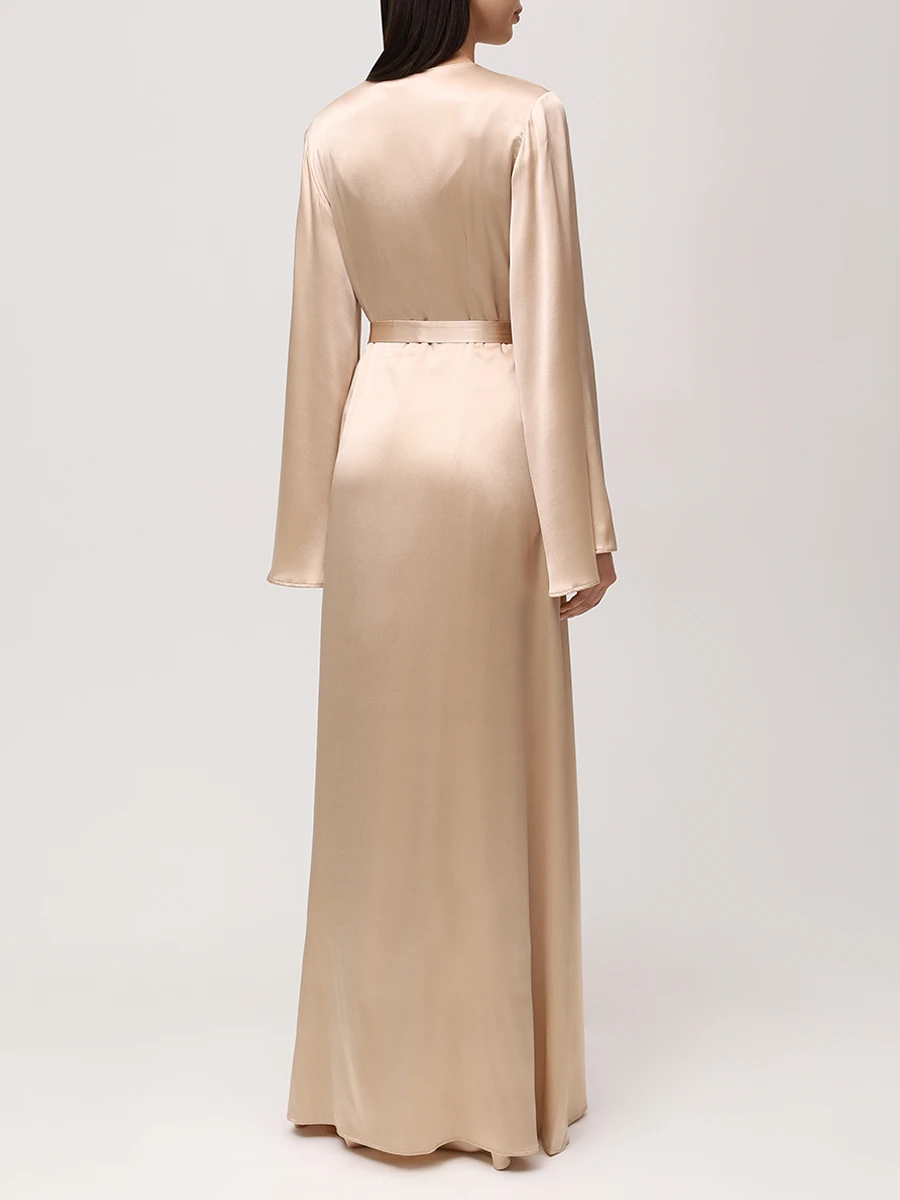 Халат шелковый