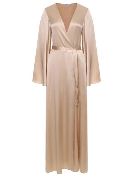 Халат шелковый C.ALLA