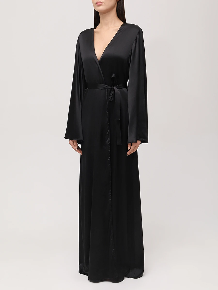 Халат шелковый