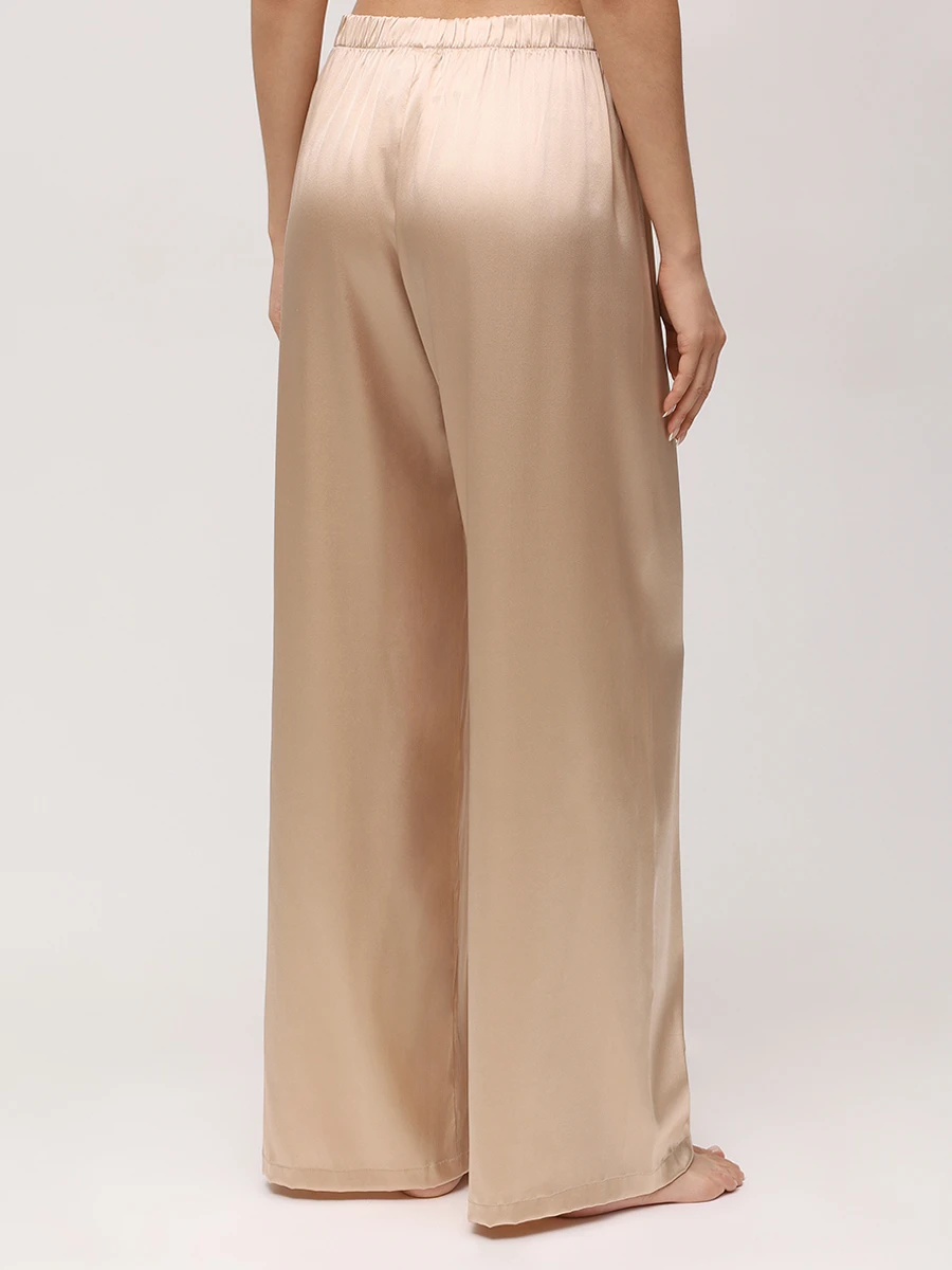 Брюки шелковые