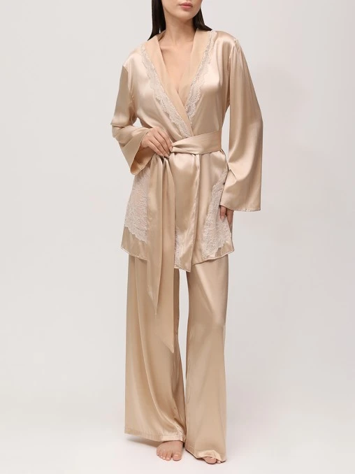 Брюки шелковые C.ALLA