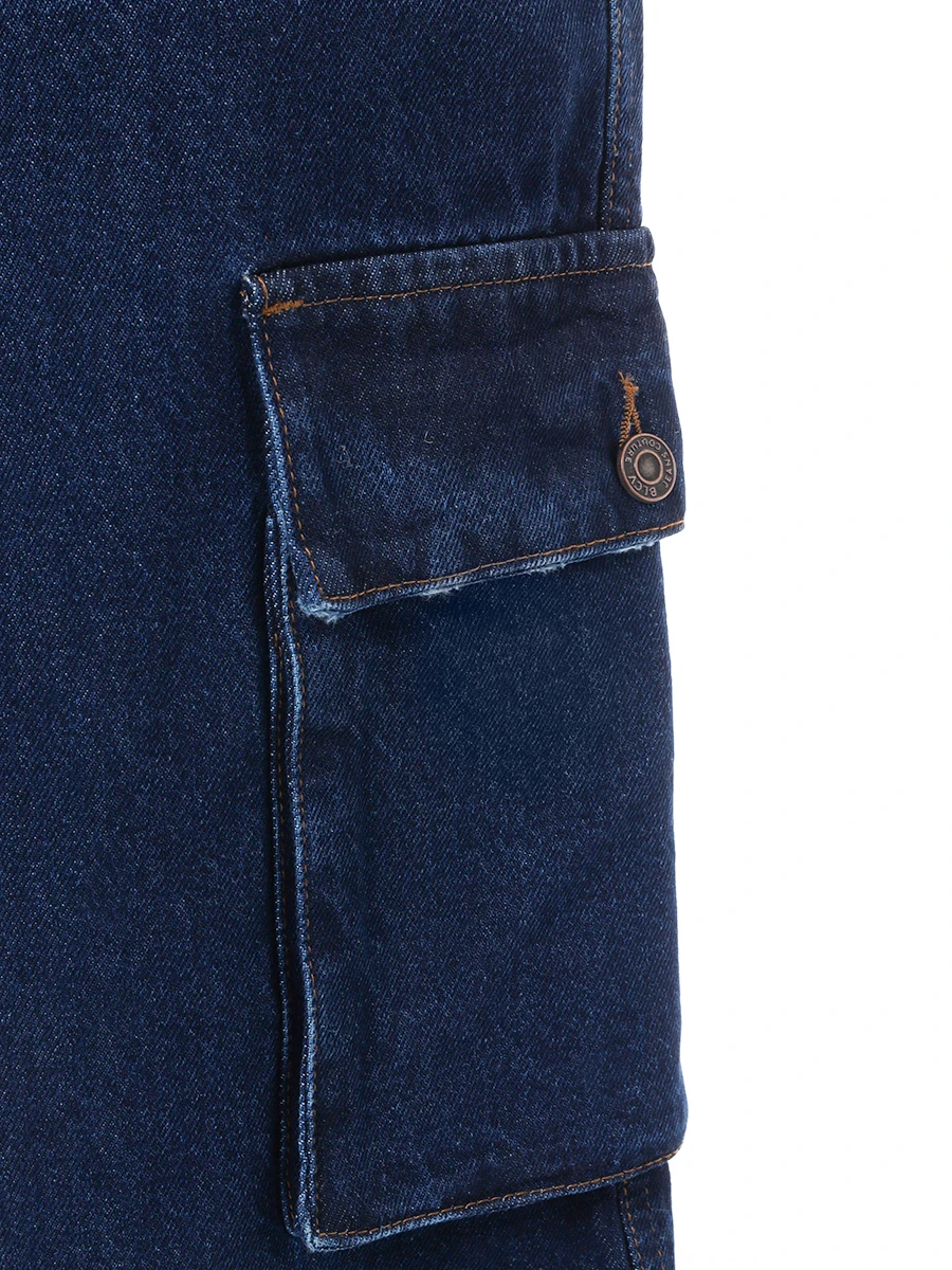 Шорты-карго Bruny Vintage blue джинсовые