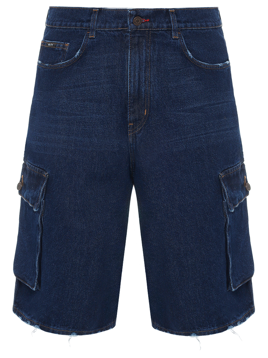 Шорты-карго Bruny Vintage blue джинсовые