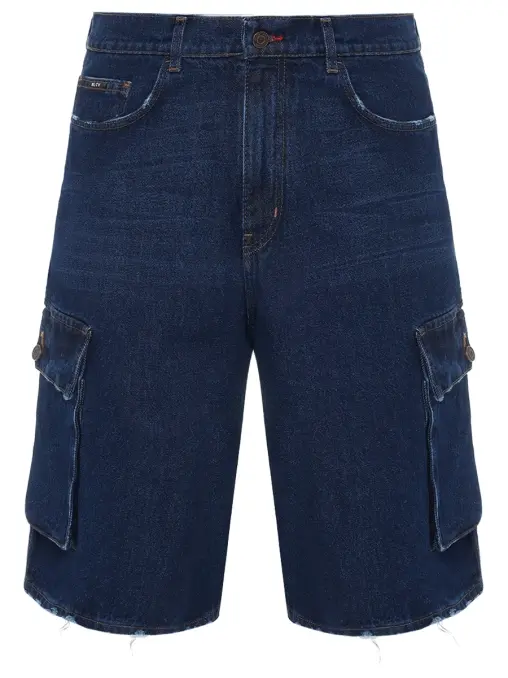 Шорты-карго Bruny Vintage blue джинсовые BLCV