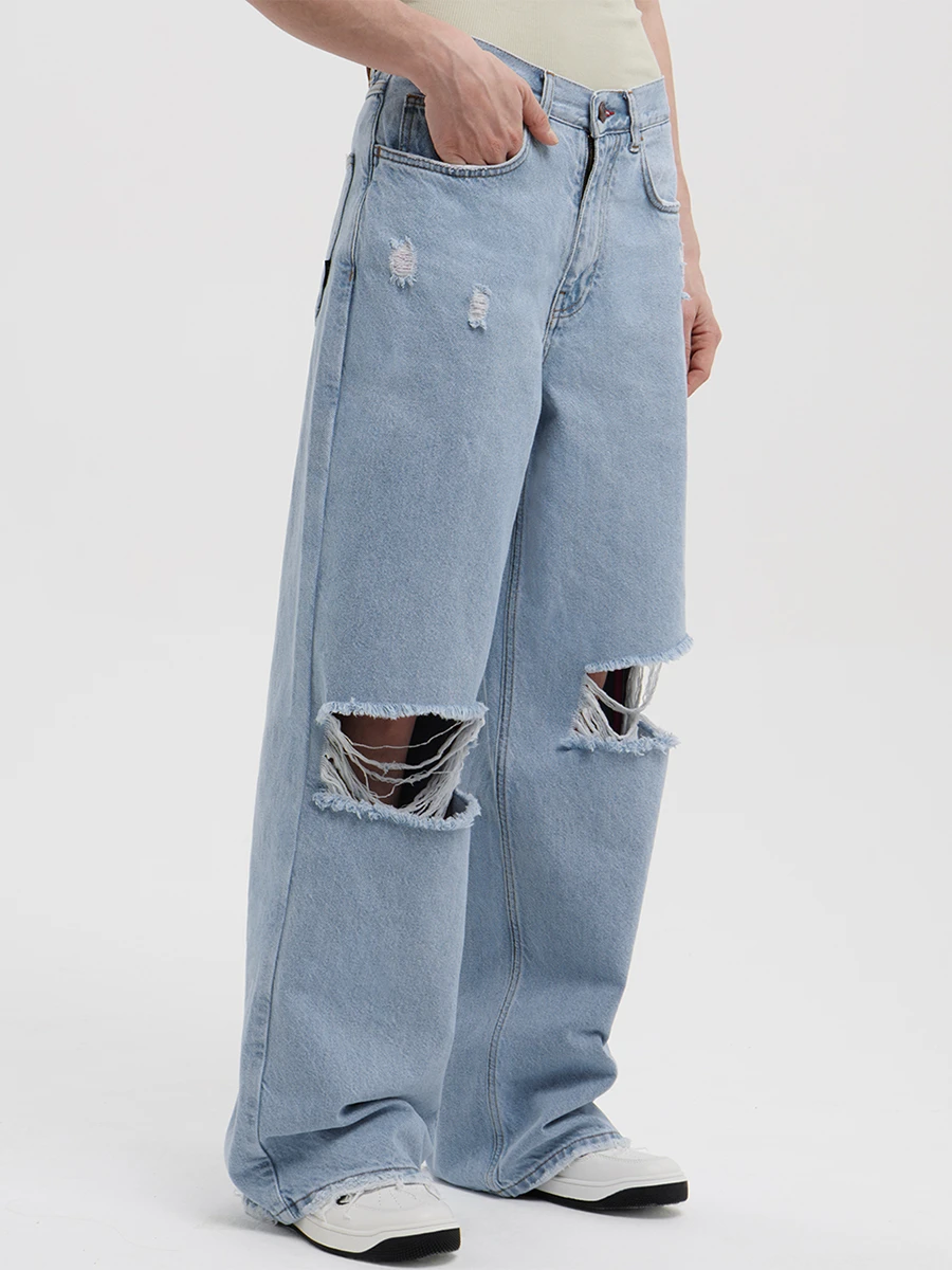 Джинсы хлопковые