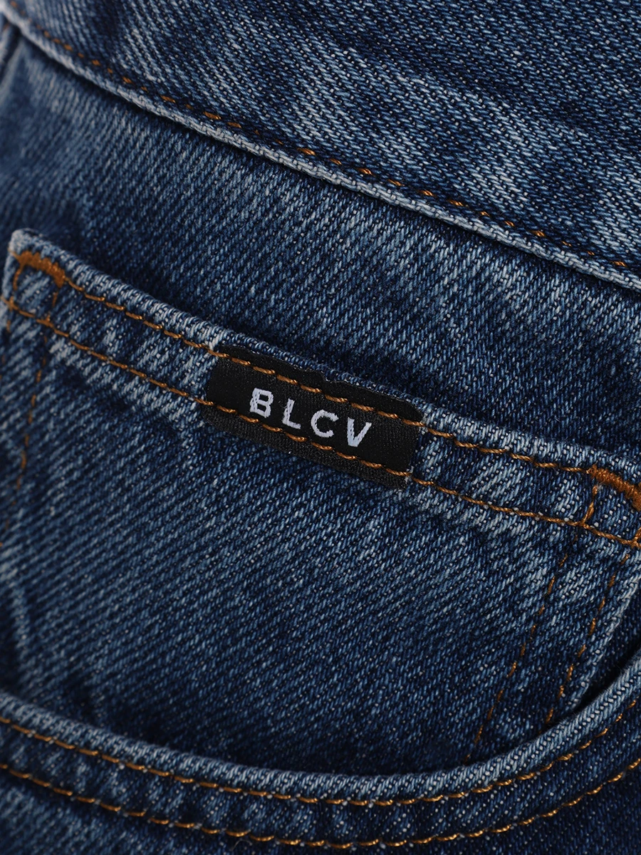 Джинсы Bauska Extra Wide Vintage Blue хлопковые