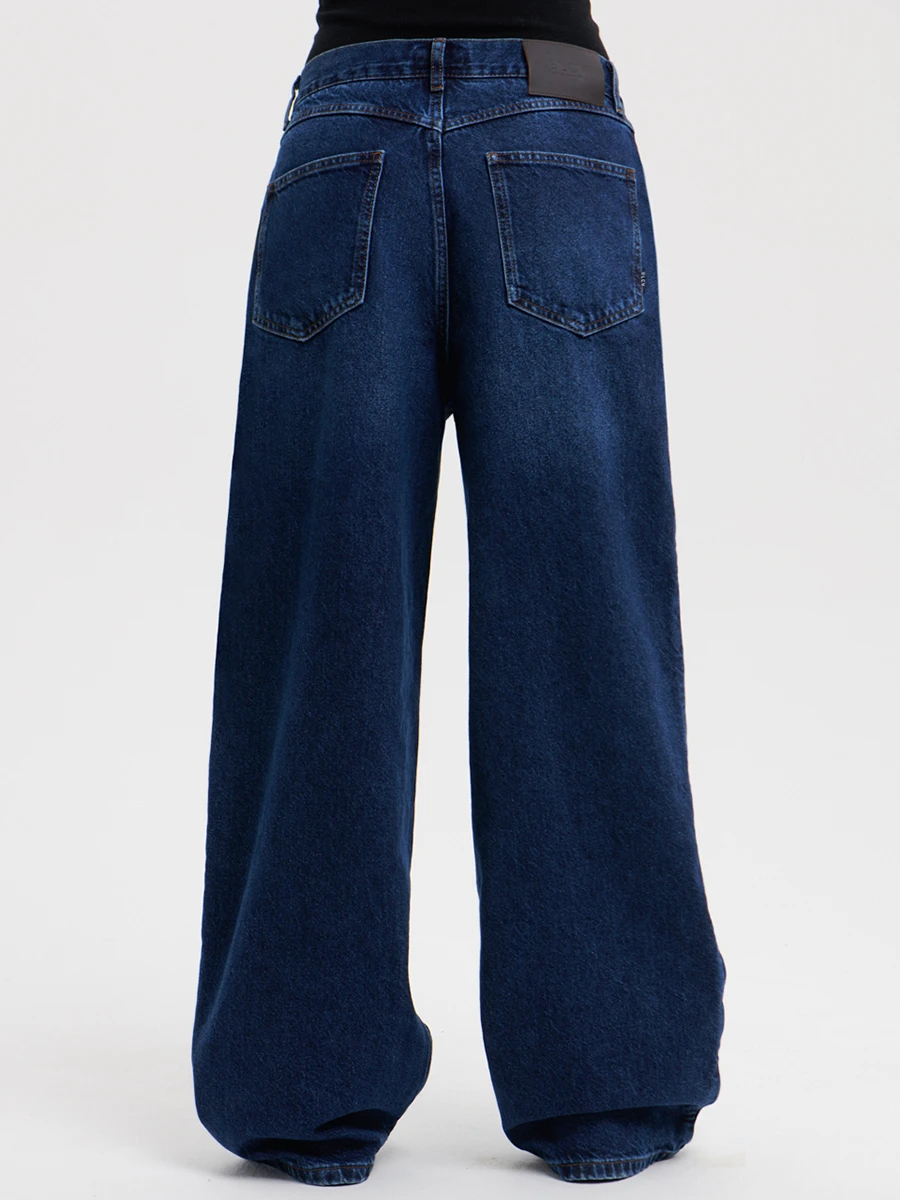 Джинсы Bauska Extra Wide Vintage Blue хлопковые