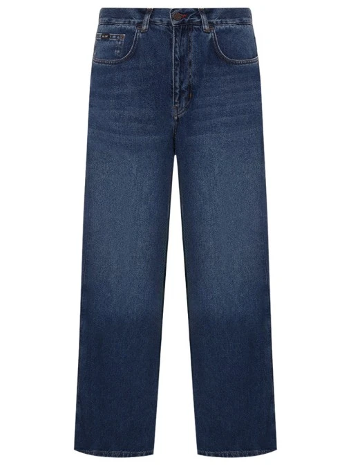 Джинсы Bauska Extra Wide Vintage Blue хлопковые BLCV