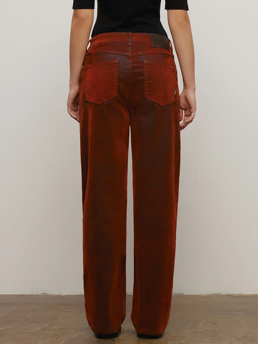 Джинсы Shirdi Loose 02 Rust хлопковые