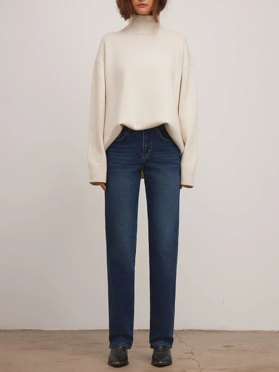 Джинсы Sydney Vintage blue хлопковые