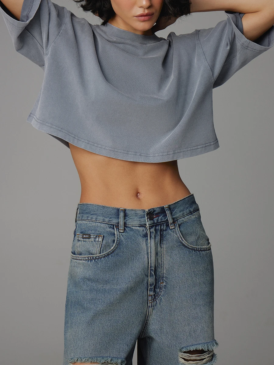 Футболка Wallabi Dark Grey хлопковая