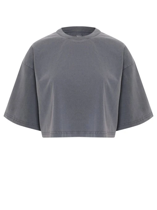 Футболка Wallabi Dark Grey хлопковая BLCV