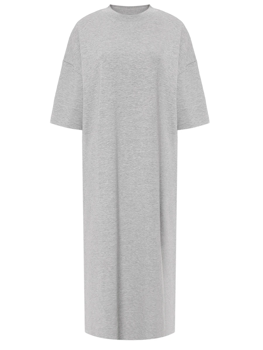 Платье-футболка Tuxtla Grey Melange хлопковое