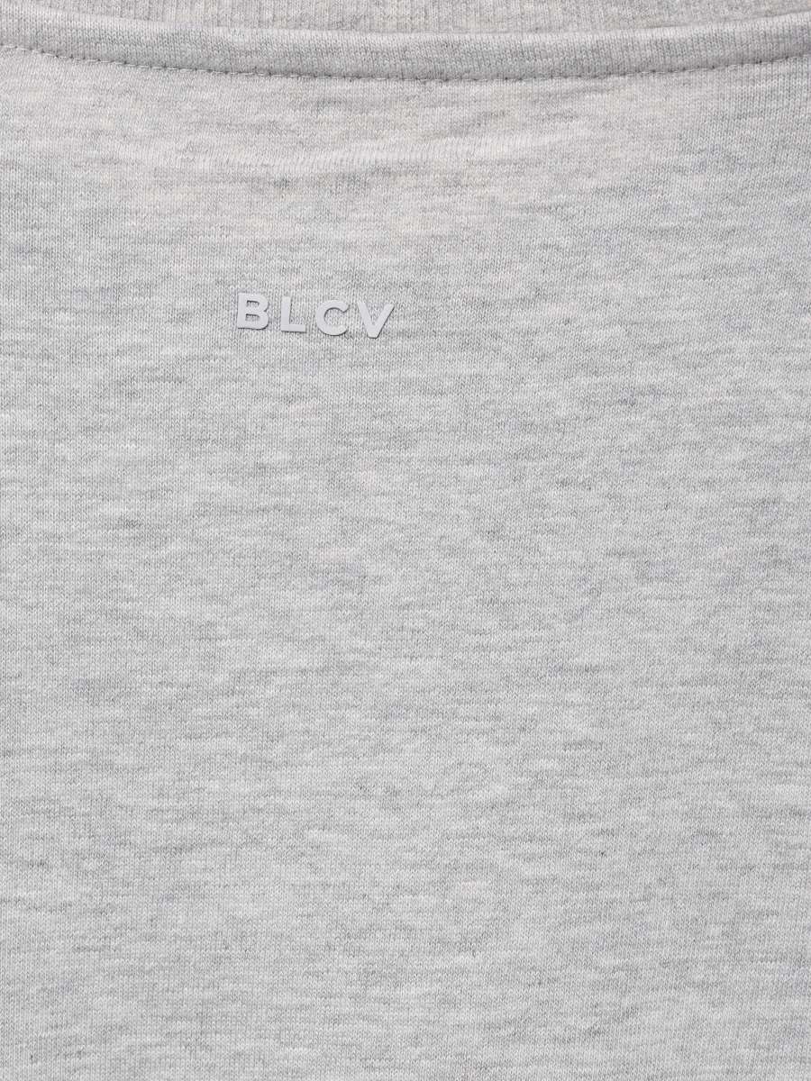 Платье-футболка Tuxtla Grey Melange хлопковое