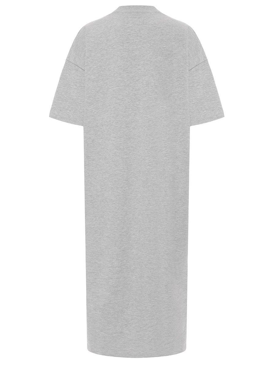 Платье-футболка Tuxtla Grey Melange хлопковое