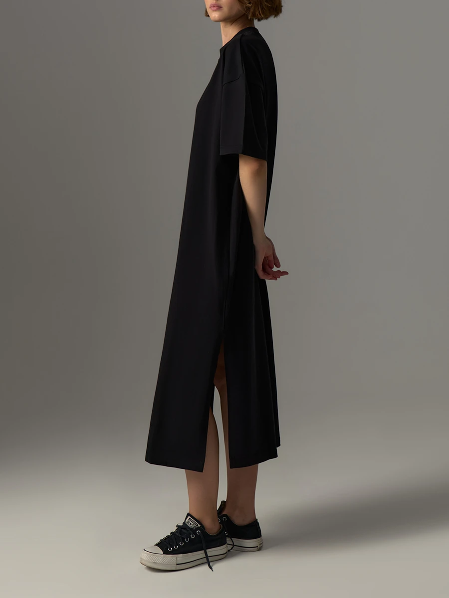 Платье-футболка Tuxtla Black хлопковое