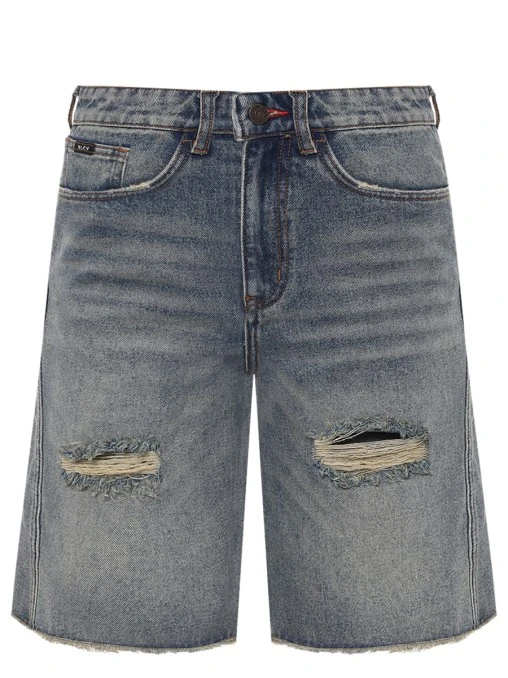 Шорты Lowendal Dirty Light Blue Distressed джинсовые BLCV
