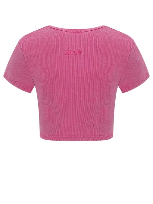 Футболка Howie Washed Pink хлопковая BLCV