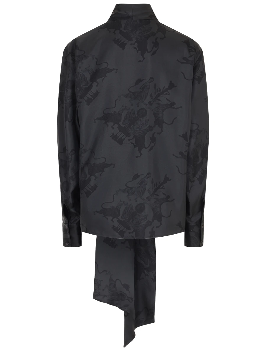 Блуза шелковая