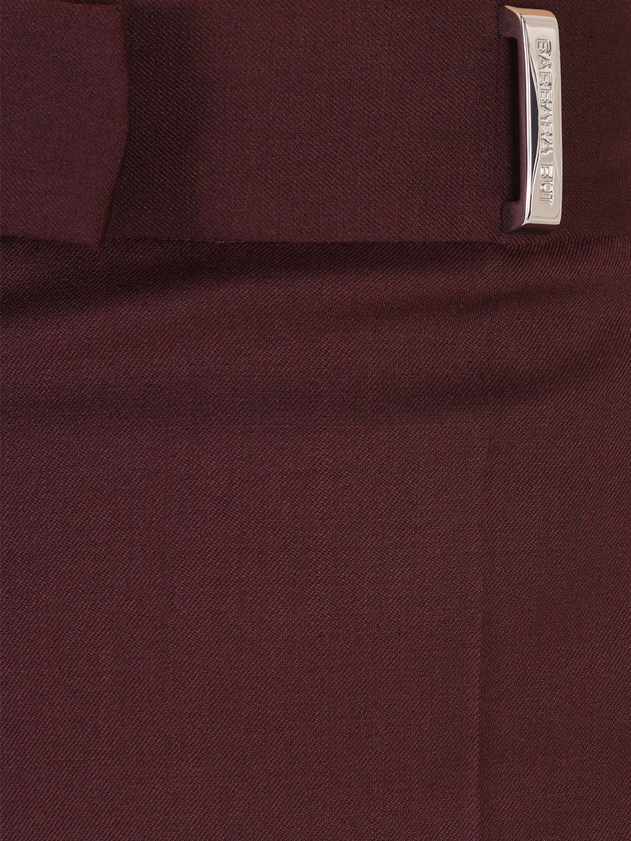 Брюки однотонные