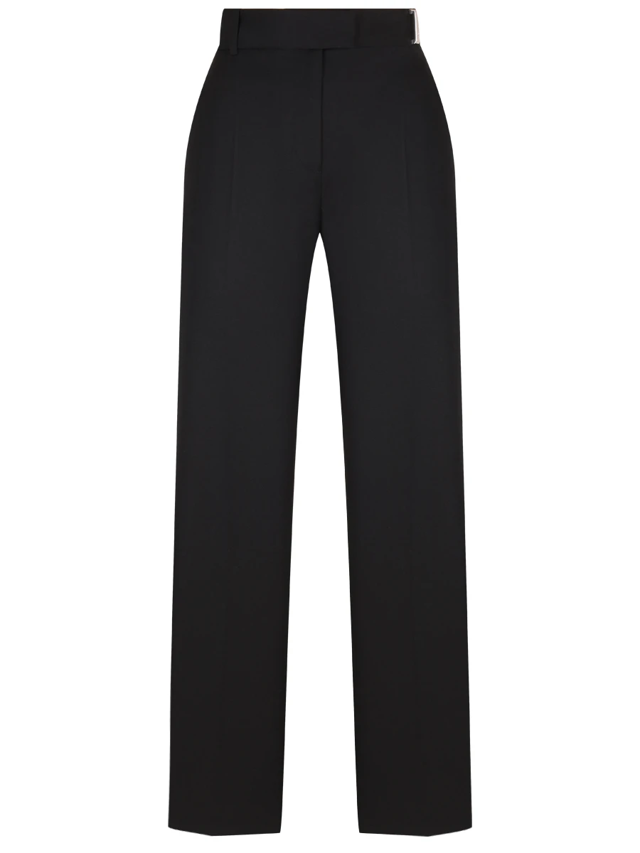 Брюки однотонные